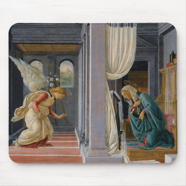 Mousepad O aviso, cerca de 1485 (Frente)