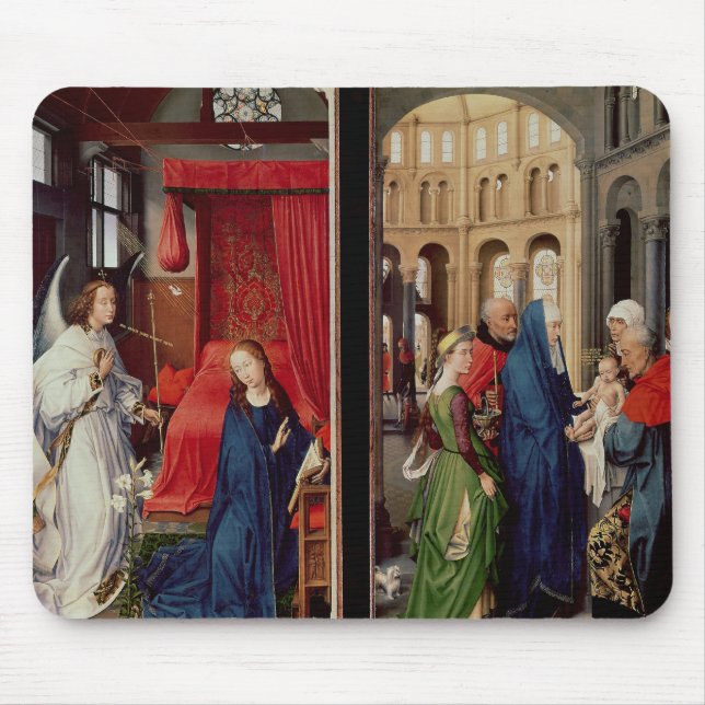Mousepad O aviso e a apresentação no templo (Frente)