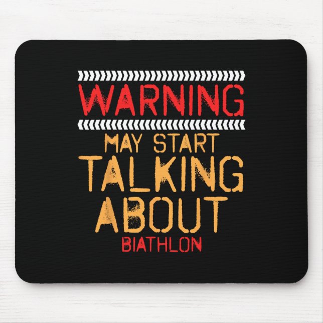 Mousepad O Aviso Pode Começar A Falar Sobre O Desafio Do Bi (Frente)