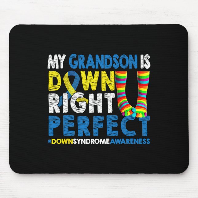 Mousepad O Avô Está Perfeito Para Baixo Com A Síndrome (Frente)