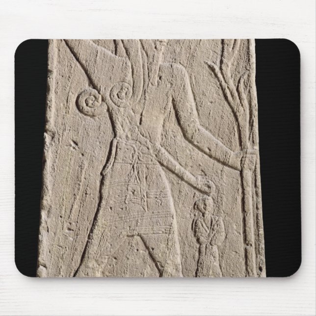 Mousepad O Baal do tempestade-deus com um raio (Frente)