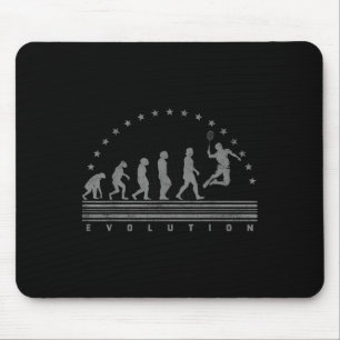 Mousepad O Badminton Evolutions Retro Shuttle Masculino Bad