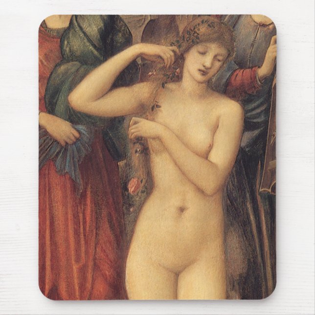 Mousepad O Banho de Vênus de Sir Edward Coley Burne-Jones (Frente)