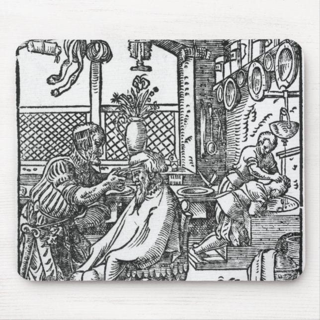 Mousepad O barbeiro (Frente)