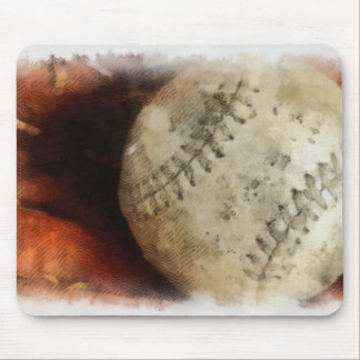 Mousepad O basebol ostenta - softball da fotografia - a