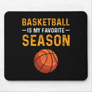 Mousepad O Basquete É A Minha Época Favorita