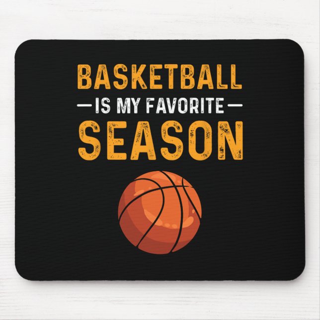 Mousepad O Basquete É A Minha Época Favorita (Frente)