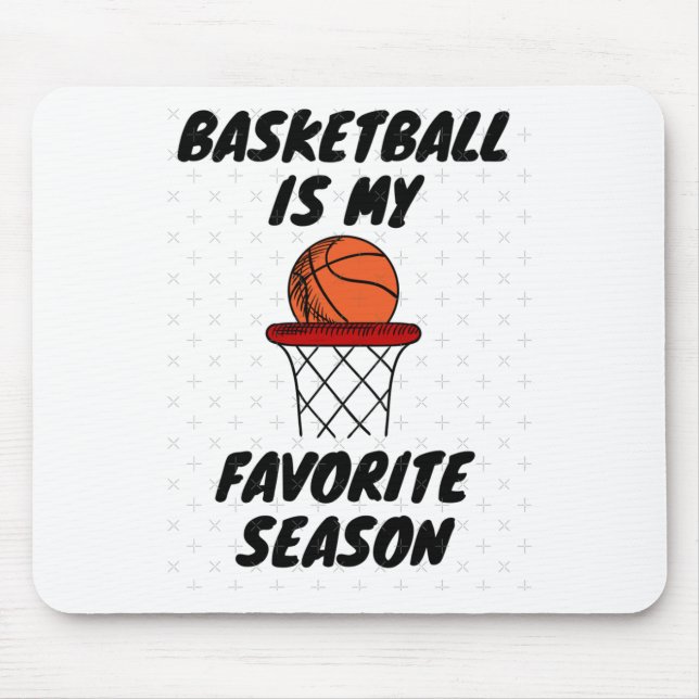 Mousepad O Basquete É A Minha Época Favorita 8 (Frente)