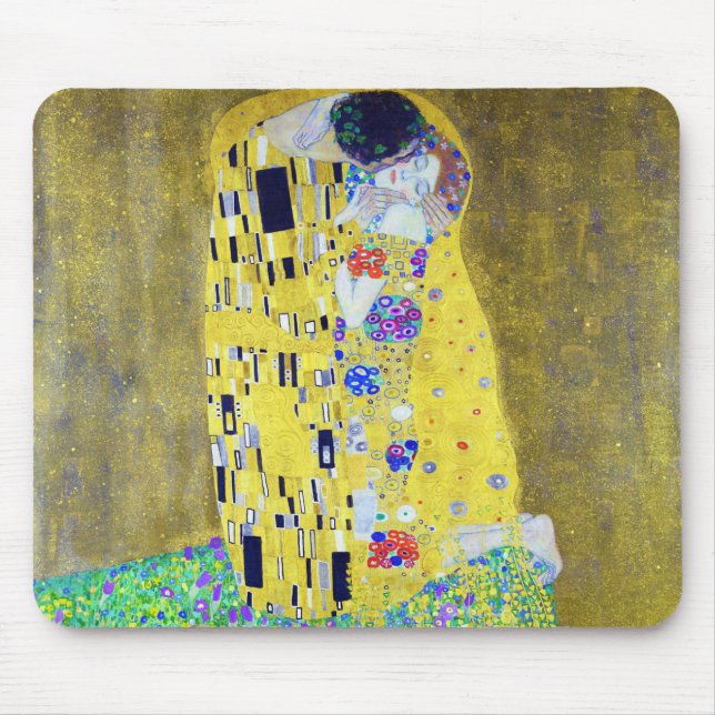 Mousepad O Beijo, Gustav Klimt (Frente)