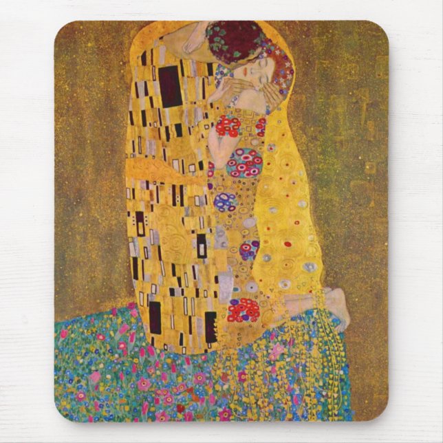 Mousepad O Beijo por Klimt (Frente)