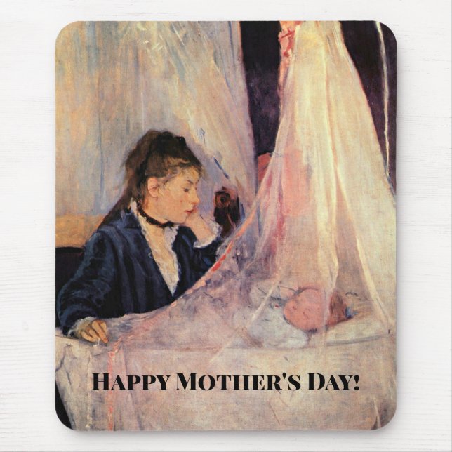 Mousepad O Berço, famosa pintura. (Frente)