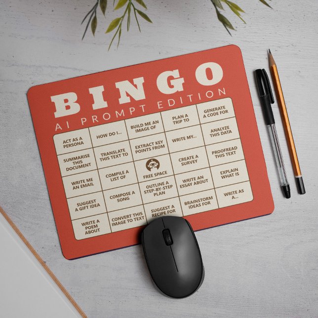 Mousepad O Bingo AI - Edição de Prompt - Faça o seu (Criador carregado)