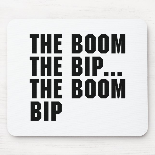 Mousepad O Bip do Boom (Frente)