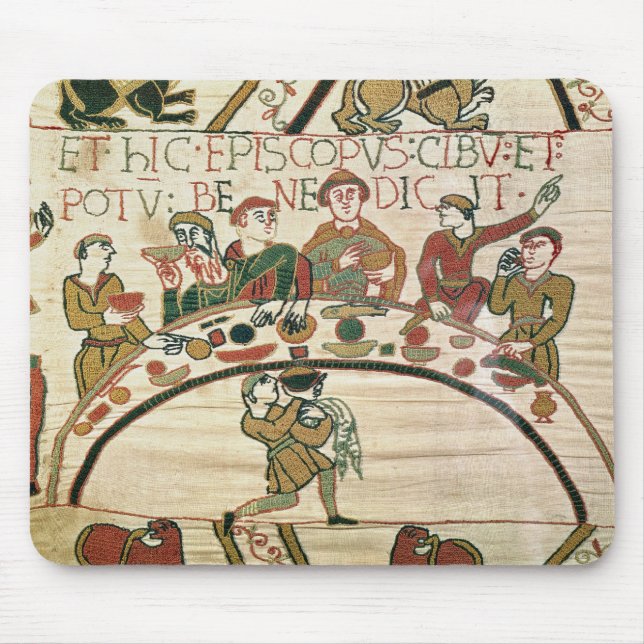 Mousepad O bishop abençoa a comida e a bebida (Frente)