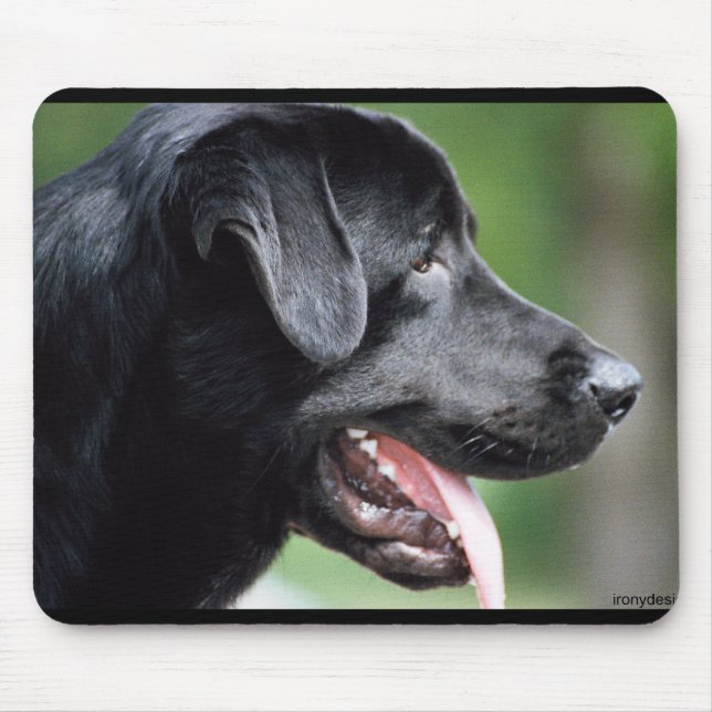Mousepad O Black Labrador (Frente)