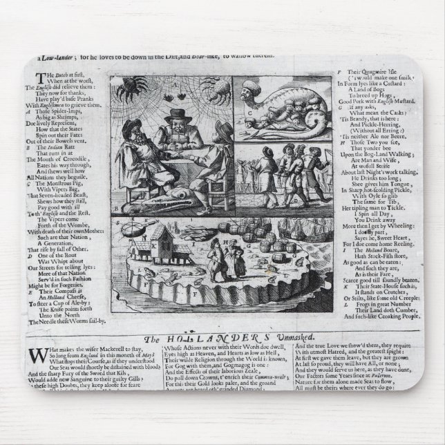 Mousepad O Boare holandês dissecado (Frente)