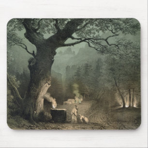 Mousepad O bosque sagrado dos Druids