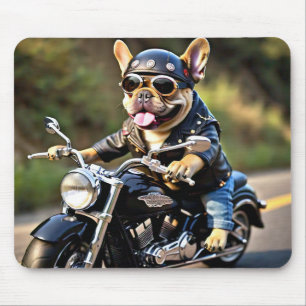 Mousepad O Bulldog Francês "Frenchie" no Pad do Rato de Mot