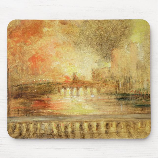 Mousepad O Burning das casas do parlamento, previousl (Frente)