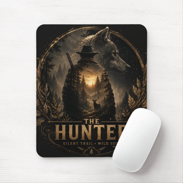 Mousepad O Caçador, Na Selvagem Solidão (Com mouse)