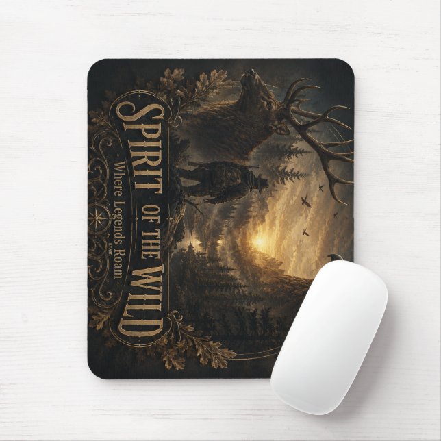 Mousepad O Caçador, Na Selvagem Solidão (Com mouse)