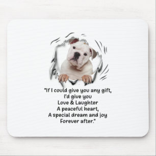 Mousepad O Cachorro De Bolinhos É Bonito Se Eu Pudesse Dar