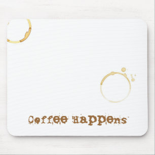 Mousepad O café acontece