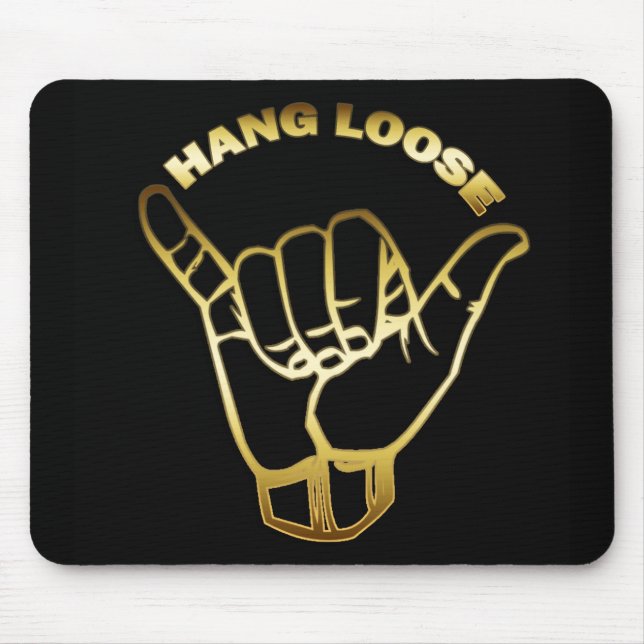 MOUSEPAD O CAIR DOURADO AFROUXA O SINAL (Frente)
