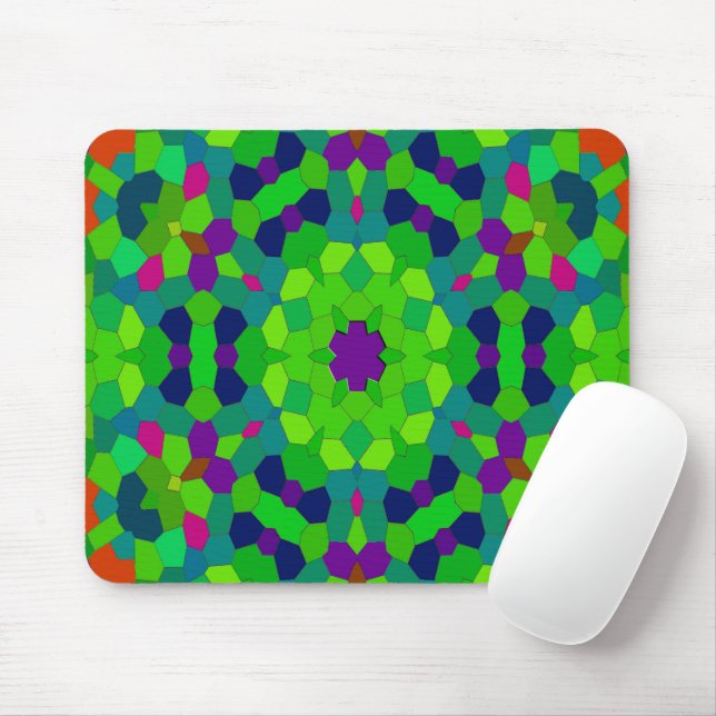 Mousepad O Caleidoscópio através dos meus olhos..... (Com mouse)
