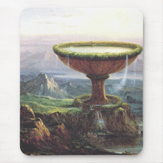 Mousepad O Cálice do Titã por Thomas Cole (Frente)