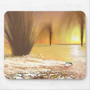 Mousepad O calote polar polar sul marciano