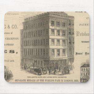 Mousepad O campeão de patentes de Herring Safes