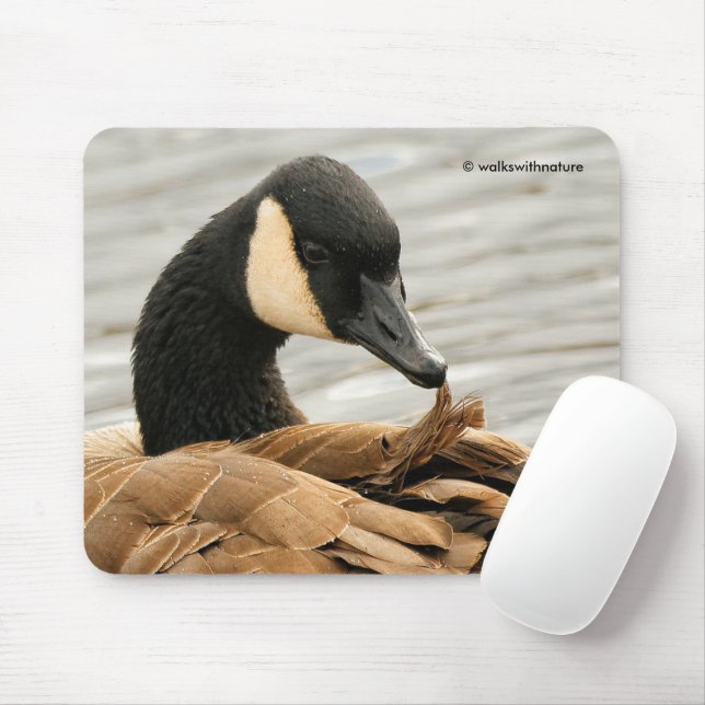 Mousepad O Canadá ganha no lago (Com mouse)