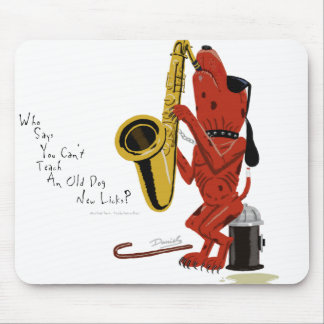 Mousepad O cão velho, novo lambe o tapete do rato