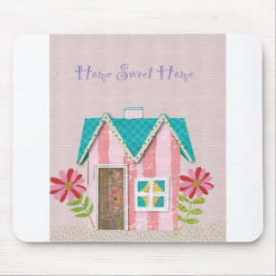 Mousepad O Capricho da Assinatura (Rosa e Turquesa)