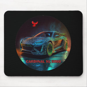 Mousepad O Carro Esportivo Elite Cardinal XL5000