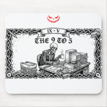O Cartão Tarot 9 to 5 | Esqueleto Corporativo Dive