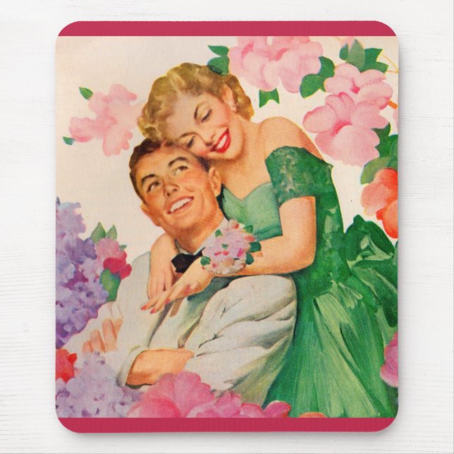 Mousepad o casal feliz (Frente)
