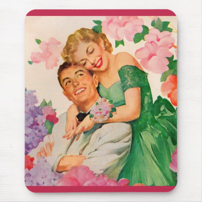 Mousepad o casal feliz (Frente)