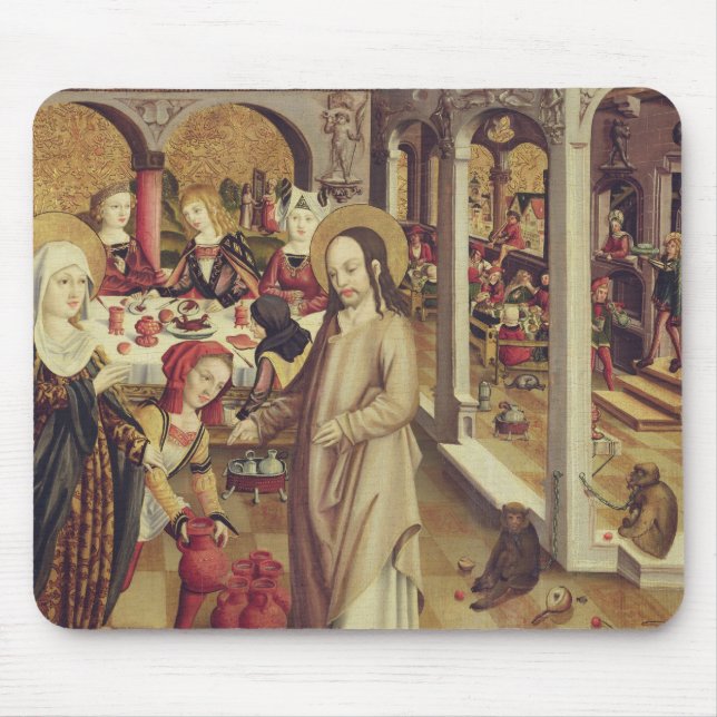 Mousepad O casamento em Cana, c.1500 (Frente)