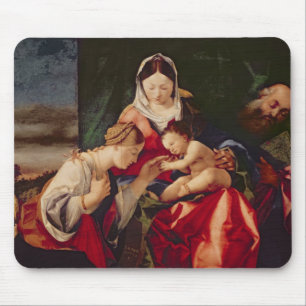 Mousepad O casamento místico do santo Catherine, 1505/8