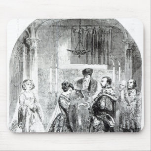 Mousepad O casamento privado de Anne Boleyn