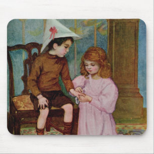 Mousepad O cavaleiro ferido
