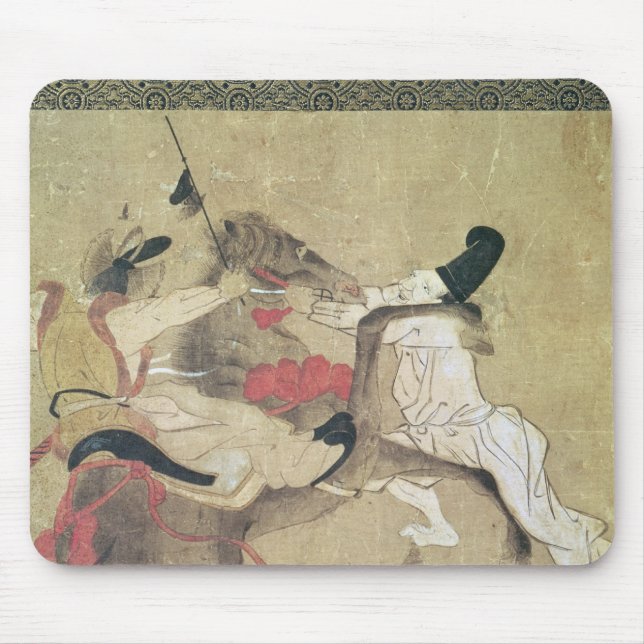 Mousepad O cavalo irritado (Frente)