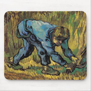 Mousepad O Ceifador com Doença de Vincent van Gogh