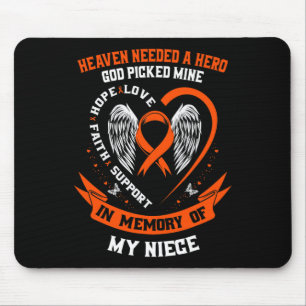 Mousepad O Céu Precisava de um Herói Deus Pegou Minha sobri