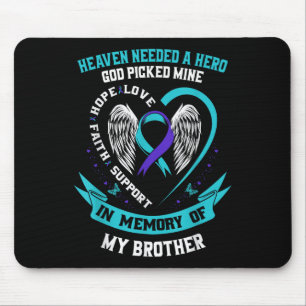 Mousepad O Céu Precisava De Um Herói Que Deus Pegou O Suicí