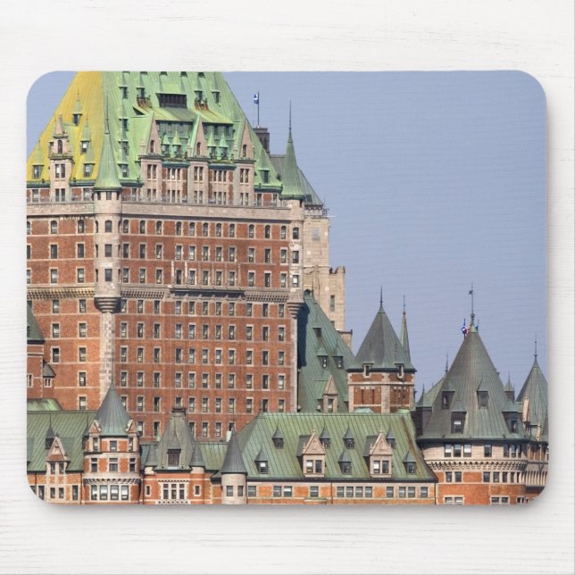 Mousepad O Chateau Frontenac na Cidade de Quebec, Canadá. (Frente)