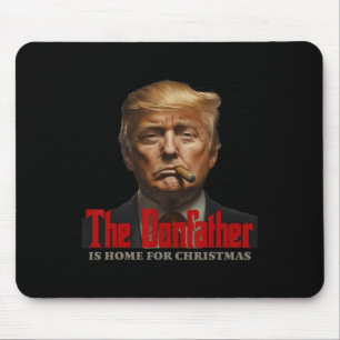 Mousepad O Chefão Engraçado Está Em Casa No Natal.