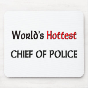 Mousepad O chefe da polícia o mais quente dos mundos